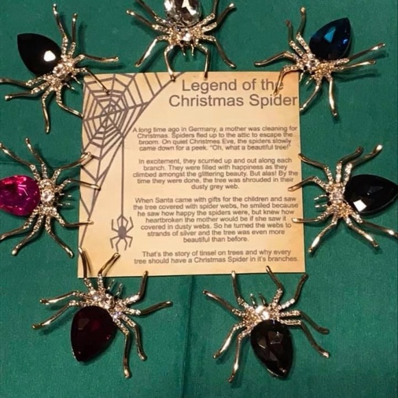 Christmas spiders 🕷 with story these beautiful spiders are all available - Picture 2 of 2